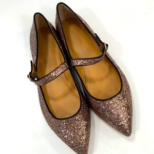 Brand New JCrew Glitter Flats